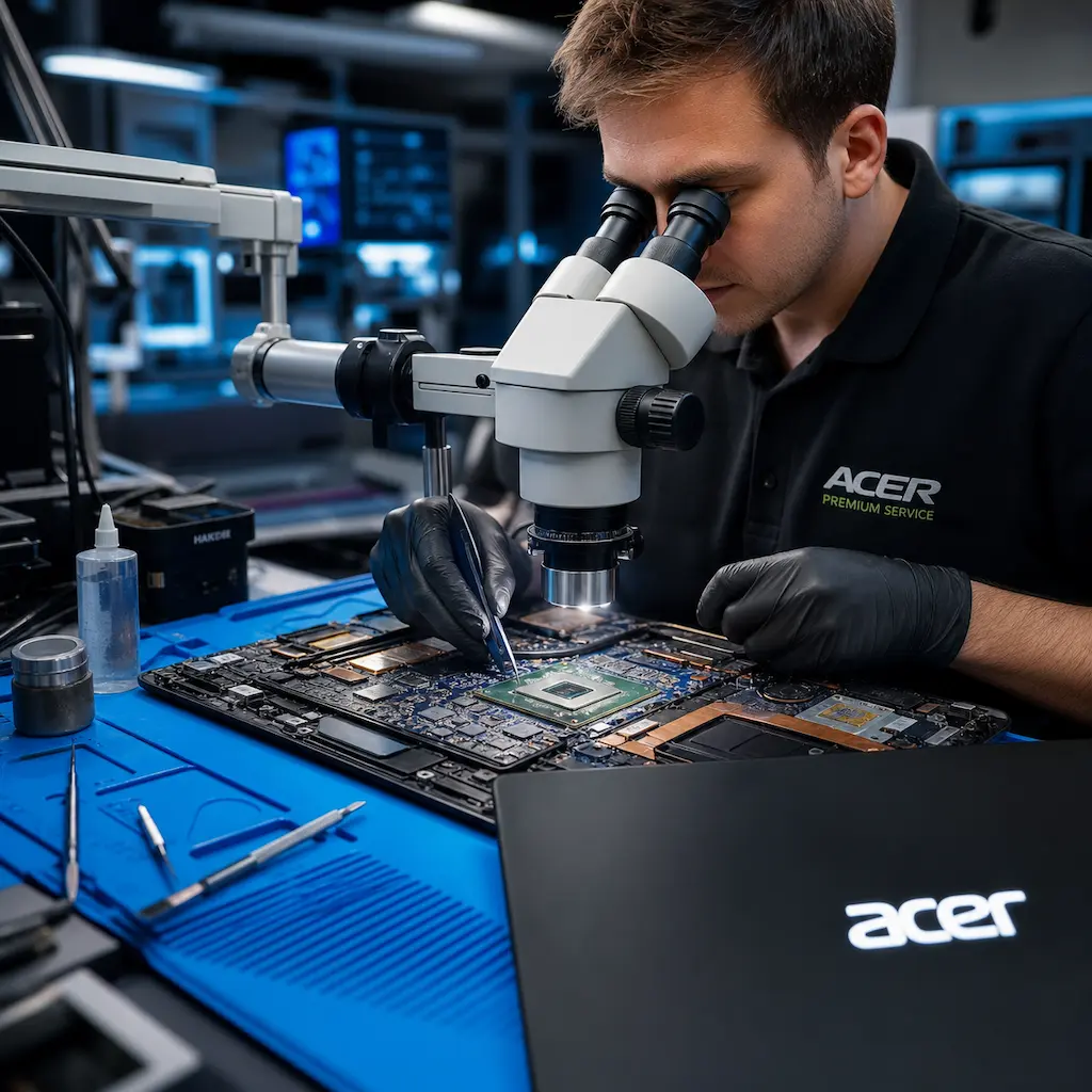 Замена видеокарты ноутбука Acer в Томске