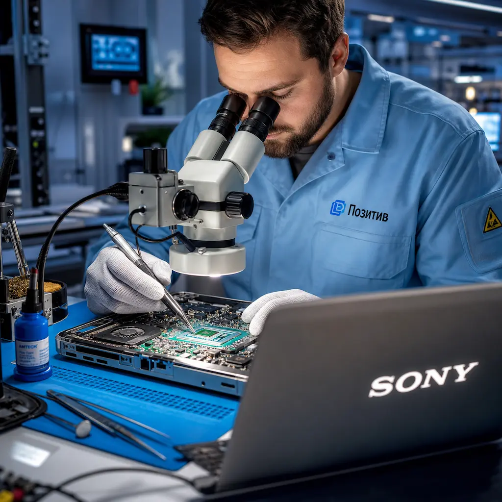Замена видеокарты ноутбука Sony в Томске