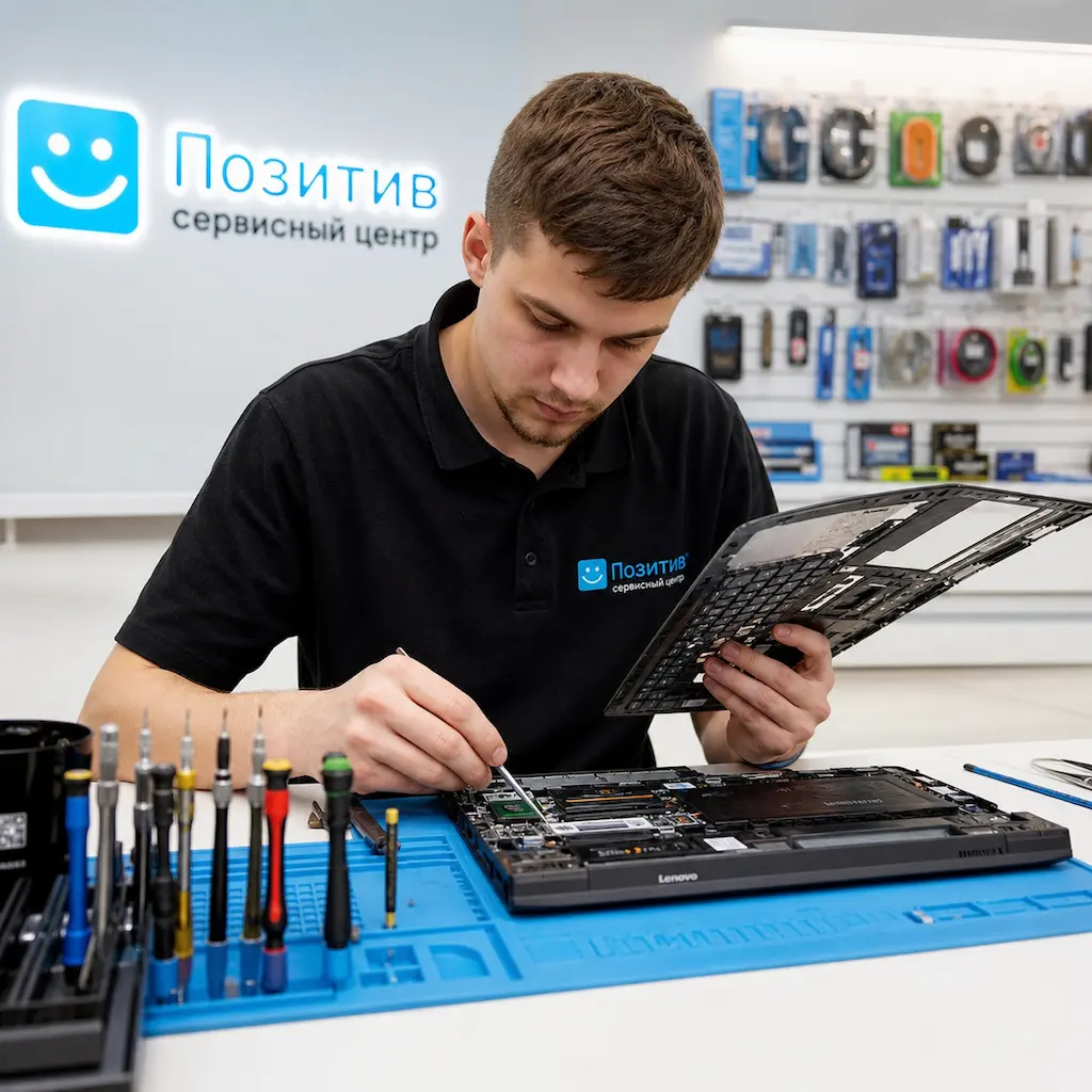 заменить клавиатуру на ноутбуке Lenovo в Томске