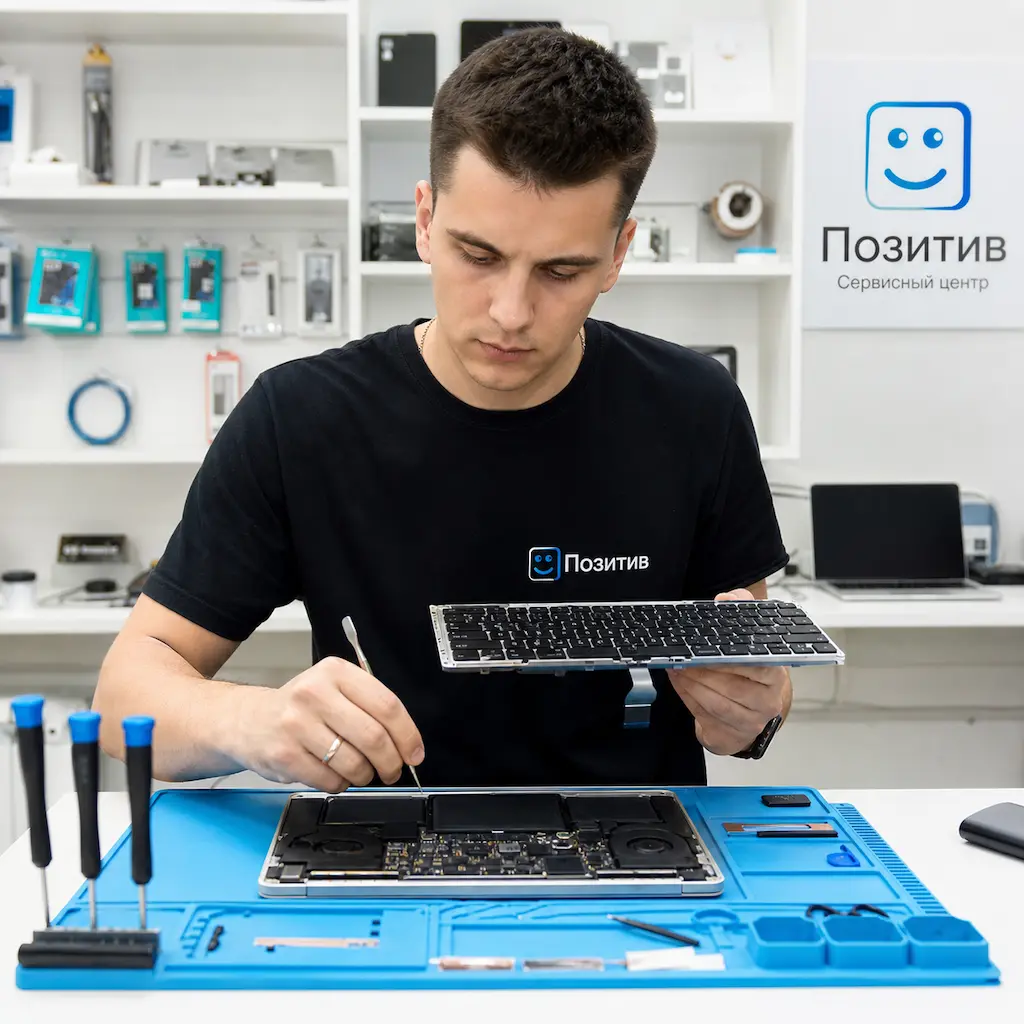 заменить клавиатуру на Apple Macbook в Томске