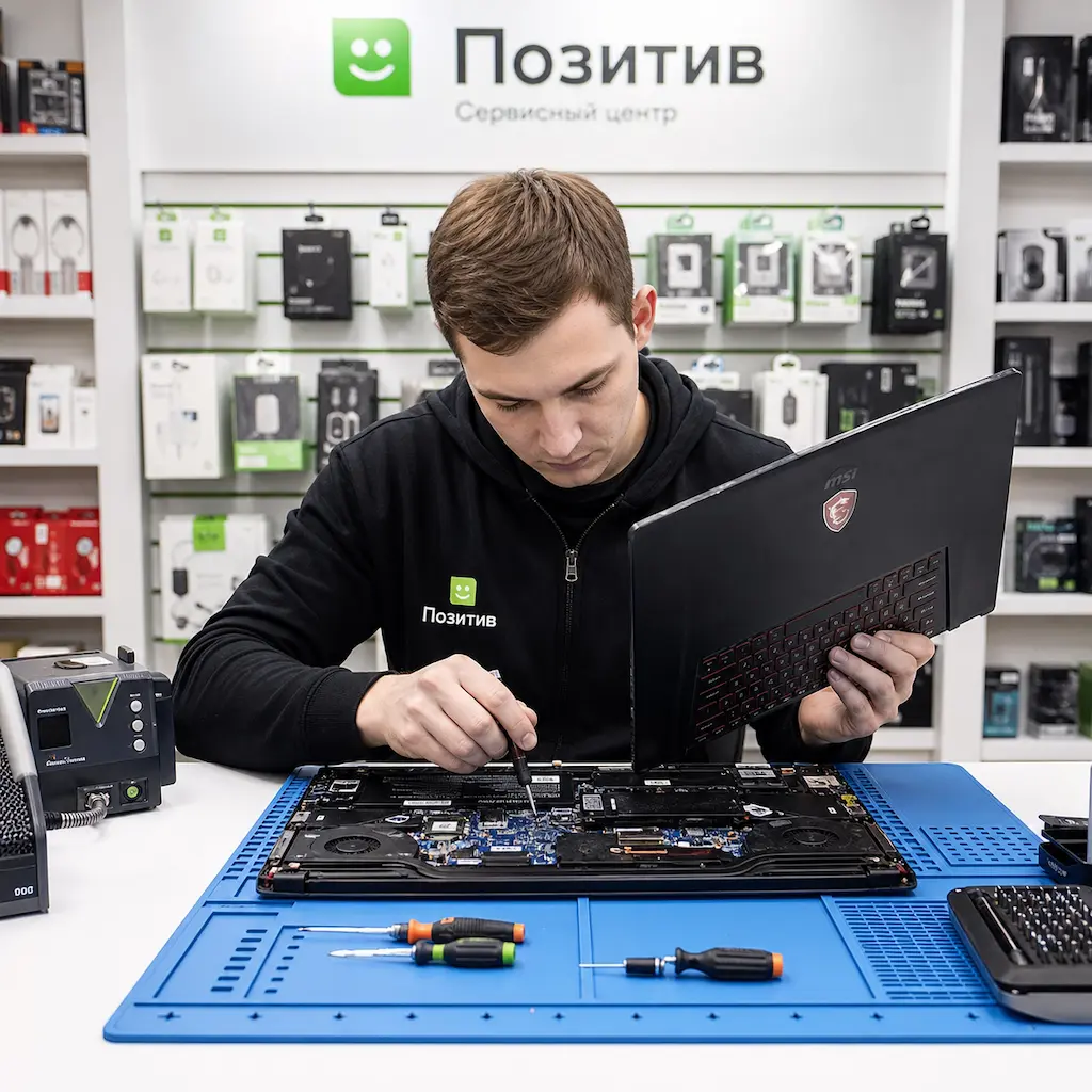заменить клавиатуру на ноутбуке MSI в Томске