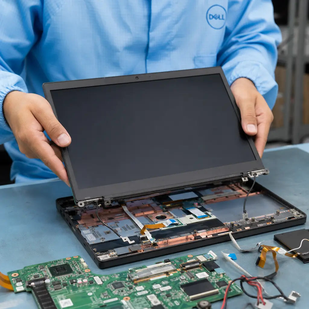 заменить матрицу ноутбука Dell в Томске