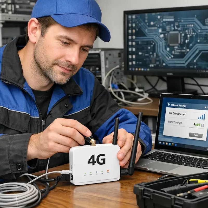 Настройка 4G модема в Томске