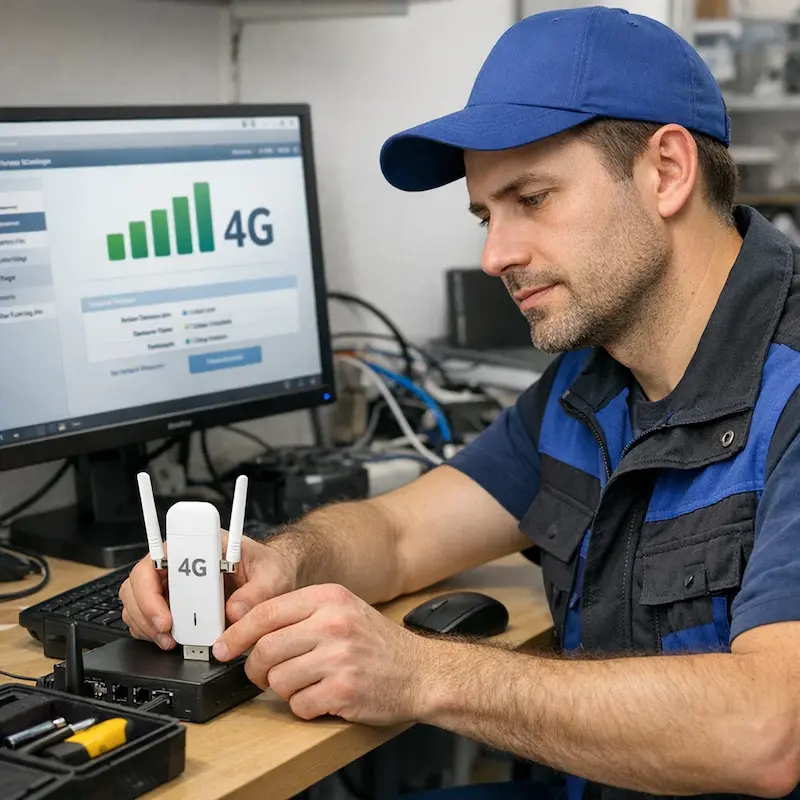 Настройка LTE модема в Томске