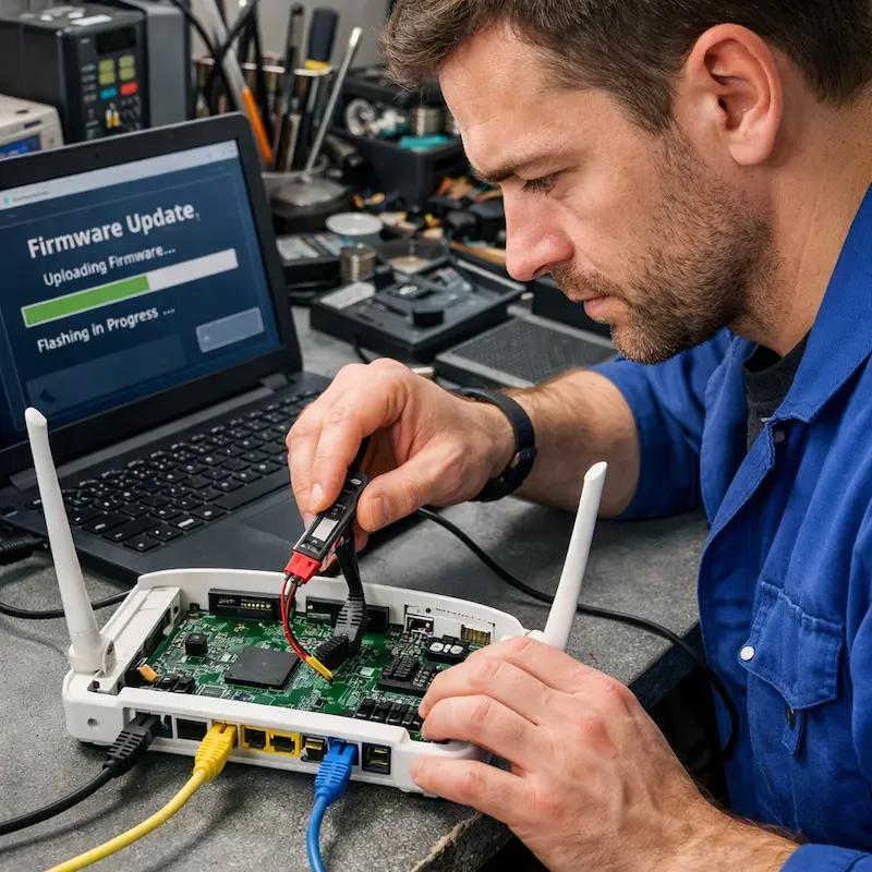 Обновление прошивки роутера в Томске