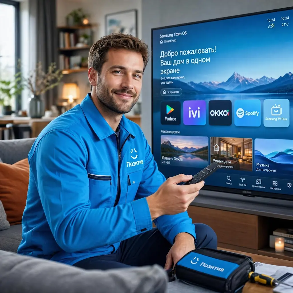 Настройка Smart TV в Томске