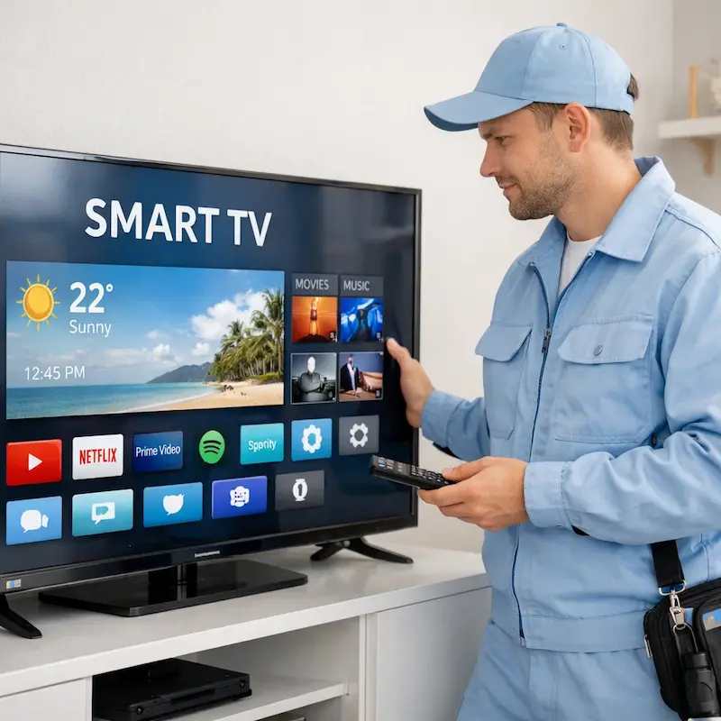 Настройка Smart TV в Томске