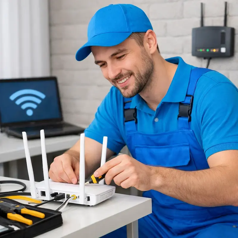 Настройка Wi - Fi в Томске