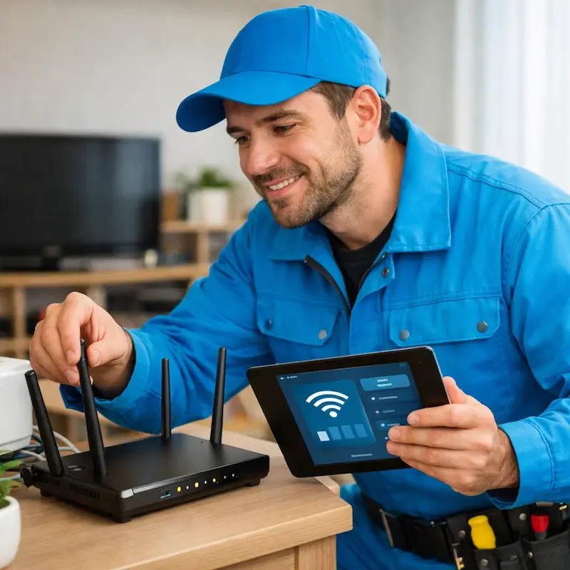 Настройка Wi-Fi для квартиры, дома и офиса в Томске