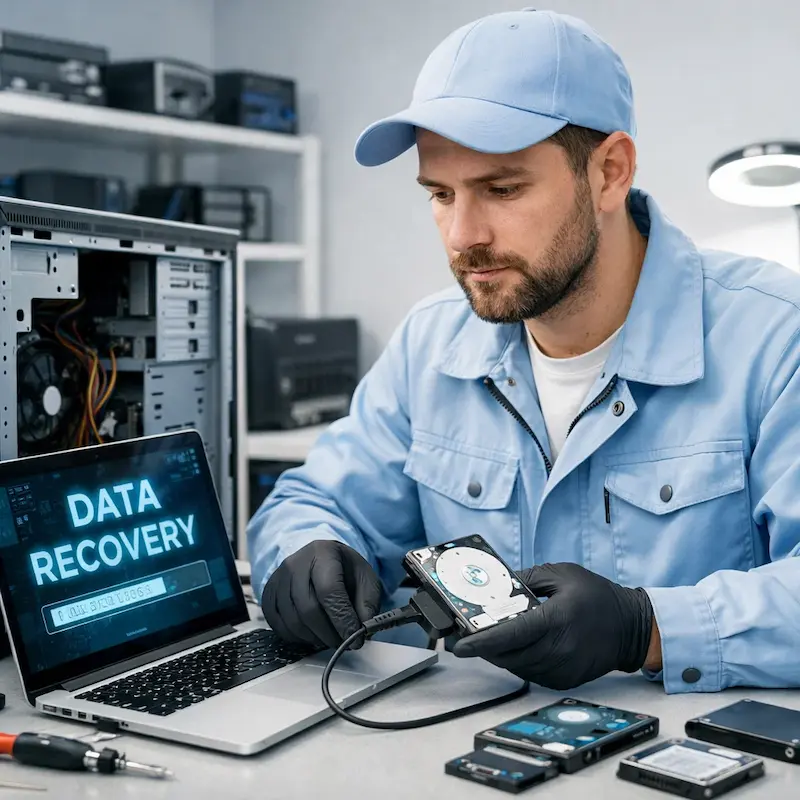 Восстановление файлов в Томске