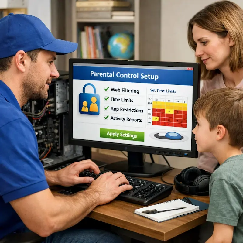 установка родительского контроля в Томске