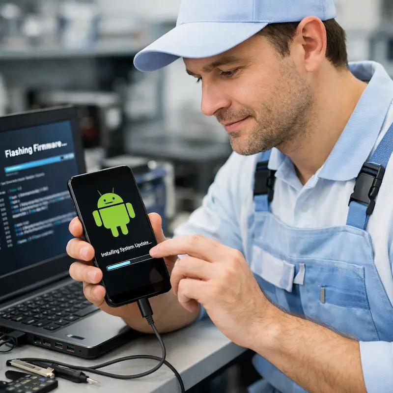 Перепрошить телефон в Томске