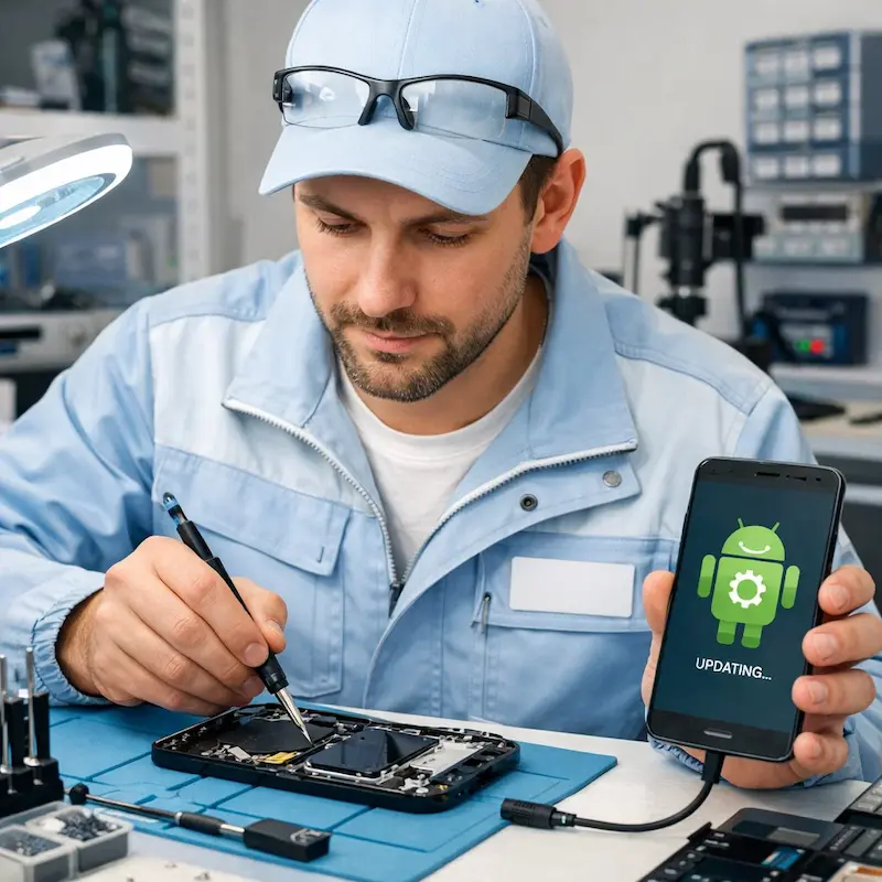 Настройка системы Android в Томске