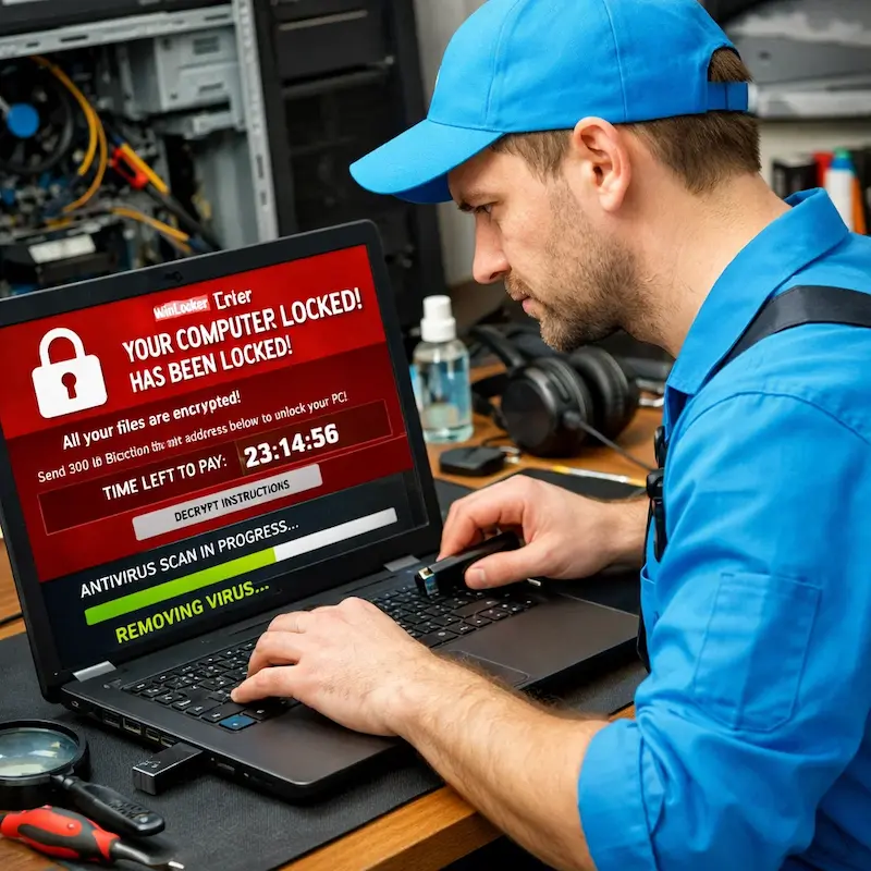 Удалить винлокер в Томске